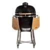 Parrilla Kamado Bbq Grill Kadu K23 Ahumador Ceramico Negro con funda Parrilla Kamado Bbq Grill Kadu K23 Ahumador Ceramico Negro con funda