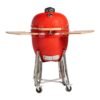 Parrilla Kamado Bbq Grill Kadu K27 Ahumador Ceramico Rojo