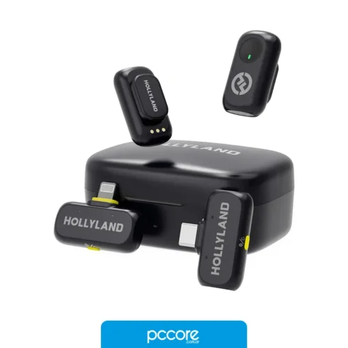 Micrófono Inalambrico Hollyland LARK A1 Duo Pack 2 USB C y Lightning