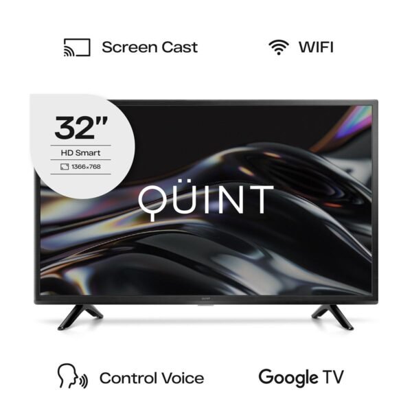 Smart Tv Quint 32″ Qt3-32gtv2024 Google Tv Lh Smart Tv Quint 32″ Qt3-32gtv2024 Google Tv Lh