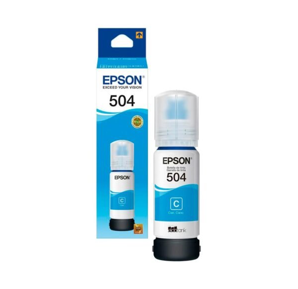 Botella de Tinta Epson T504220-AL Cyan