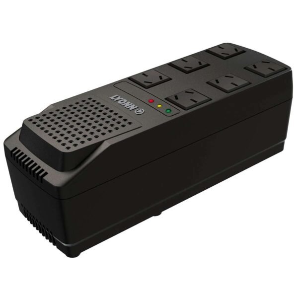 Estabilizador De Tensión Lyonn Tca Tca-2000nv 2000va Negro