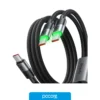 Accesorios Cable Usb Mcdodo Degree Dual Tipo C A Tipo C x2 100W 1.5M, vista frontal