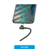 Accesorios Cable Usb Mcdodo Degree Tipo C A Tipo C 90 1.5M, detalle Accesorios Cable Usb Mcdodo Degree Tipo C A Tipo C 90 1.5M, detalle