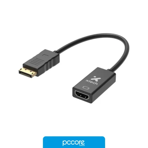 Adaptador Xtech, Displayport macho a Hdmi hembra ,