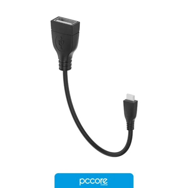 Adaptador Xtech, Micro Usb macho a Usb-a hembra, 1