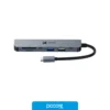 Adaptadores Adaptador Xtech, Multipuerto, 7 en 1 , USB C, vista frontal