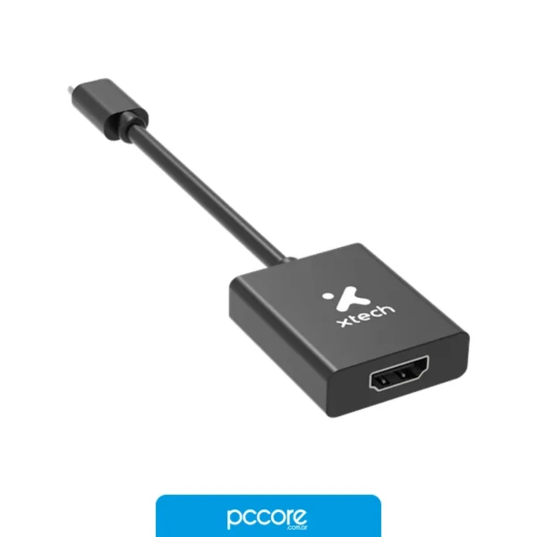 Adaptador Xtech , Usb C macho a HDMI hembra , 10 c