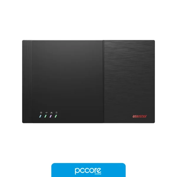 Almacenamiento Interno Asustor NAS Mini Desk Flashstor 6 FS6706T 6X NVMe, vista lateral Almacenamiento Interno Asustor NAS Mini Desk Flashstor 6 FS6706T 6X NVMe, vista lateral