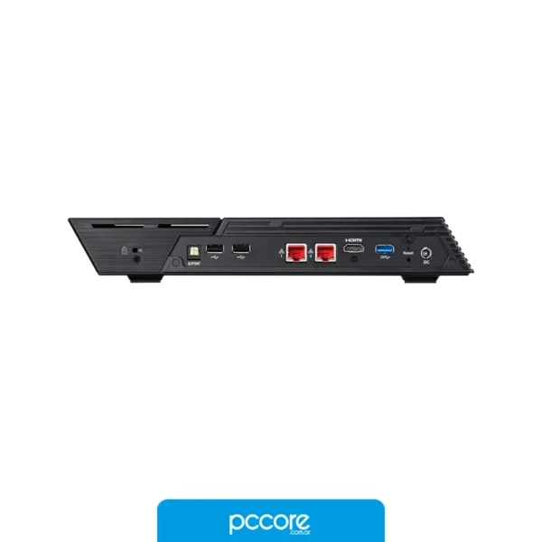 Almacenamiento Interno Asustor NAS Mini Desk Flashstor 6 FS6706T 6X NVMe, vista posterior Almacenamiento Interno Asustor NAS Mini Desk Flashstor 6 FS6706T 6X NVMe, vista posterior
