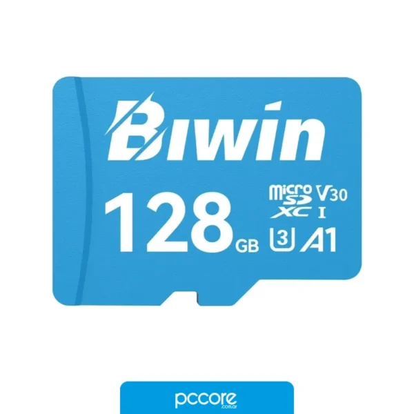 Tarjeta de Memoria BIWIN MS100 128GB MicroSDXC A1 100MB/s U3 V30