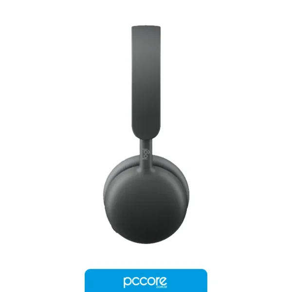 Audio Auricular Inalámbrico Logitech Zone 2 Negro, vista lateral Audio Auricular Inalámbrico Logitech Zone 2 Negro, vista lateral