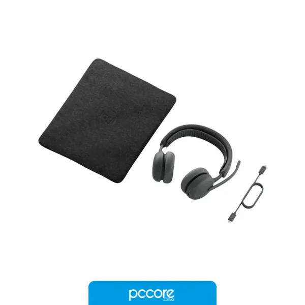 Audio Auricular Inalámbrico Logitech Zone 2 Negro, detalle Audio Auricular Inalámbrico Logitech Zone 2 Negro, detalle