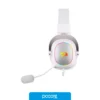 Audio Auricular Redragon Zeus X RGB Blanco, vista frontal Audio Auricular Redragon Zeus X RGB Blanco, vista frontal