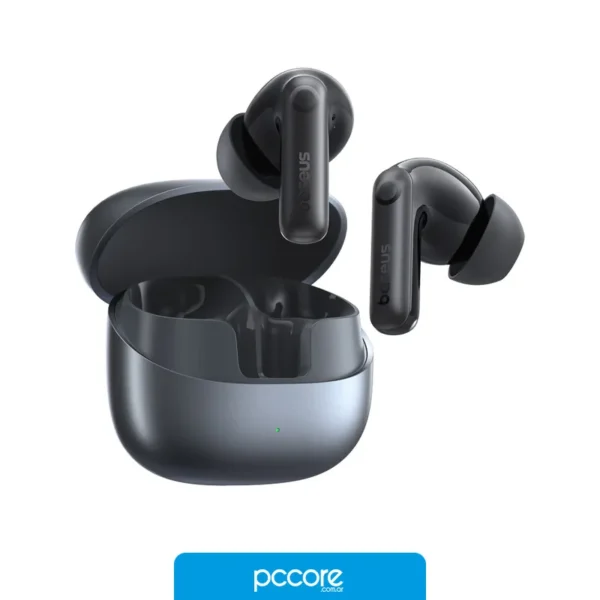 Auriculares Baseus Bass BP1 Pro Bluetooth 6 Cancelación ENC TWS Black, vista lateral Auriculares Baseus Bass BP1 Pro Bluetooth 6 Cancelación ENC TWS Black, vista lateral
