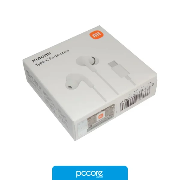 Auriculares Xiaomi Type-C Earphones White, detalle