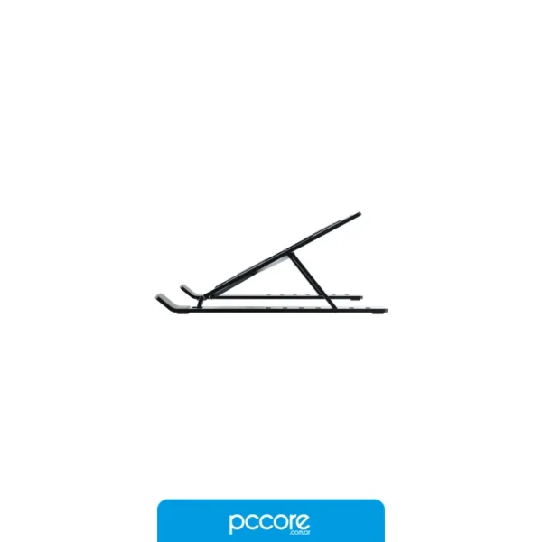 Bases para Notebook Base Para Notebook Genius Stand 10/17 G-Stand M250 Aluminio, vista lateral Bases para Notebook Base Para Notebook Genius Stand 10/17 G-Stand M250 Aluminio, vista lateral