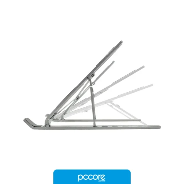 Bases para Notebook Base Para Notebook Nisuta 14-17 Plegable Aluminio NS-CN6M, vista frontal