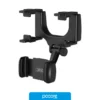 Bases para Notebook Soporte Auto Para Celular XO Para Espejo Retrovisor Ajustable C70, vista frontal