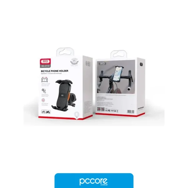 Bases para Notebook Soporte Bici/Moto Para Celular XO Ajustable C113, detalle