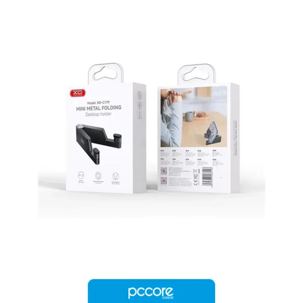 Bases para Notebook Soporte Base Para Celular XO Aluminio Mini Stand C179