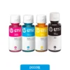 Botella De Tinta HP Combo GT53/GT52 Negro Cian Magenta Amarilla