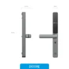 Cámaras de Seguridad EZVIZ Cerradura Wifi DL06 Huella, vista lateral Cámaras de Seguridad EZVIZ Cerradura Wifi DL06 Huella, vista lateral