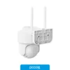 Cámaras de Seguridad Nexxt Cám int Wi-Fi PTZ con cable para exteriores, vista frontal