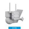 Cámaras de Seguridad Camara Nexxt int PTZ con panel solar Wi-Fi para exter, vista lateral