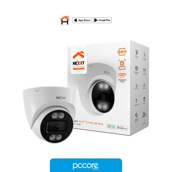 Camara Nexxt inteligente Turret Wifi Camara Nexxt inteligente Turret Wifi