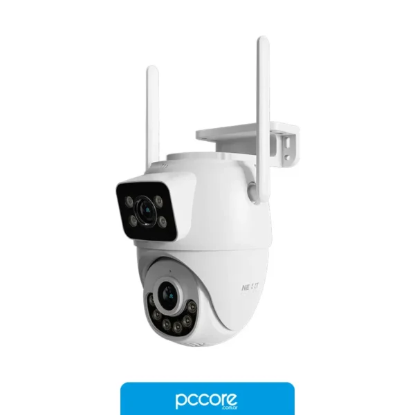 Cámaras de Seguridad Camara Nexxt PTZ Wifi , doble lente, vista lateral