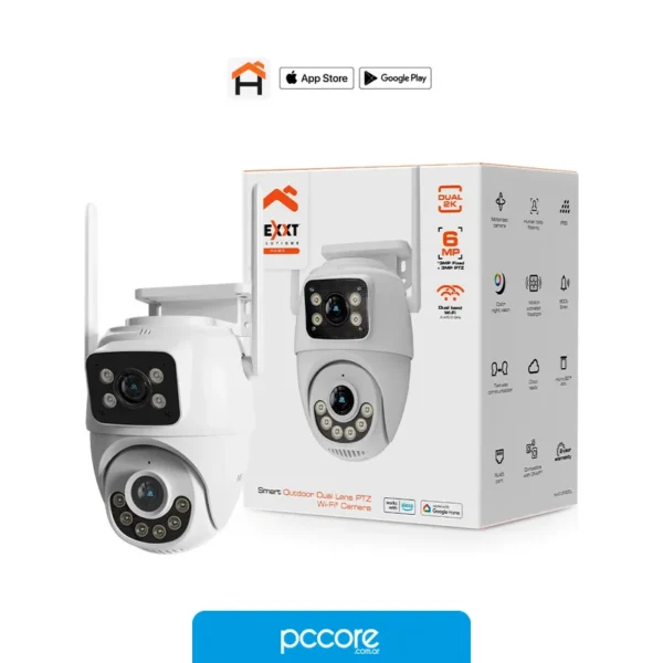 Cámaras de Seguridad Camara Nexxt PTZ Wifi , doble lente