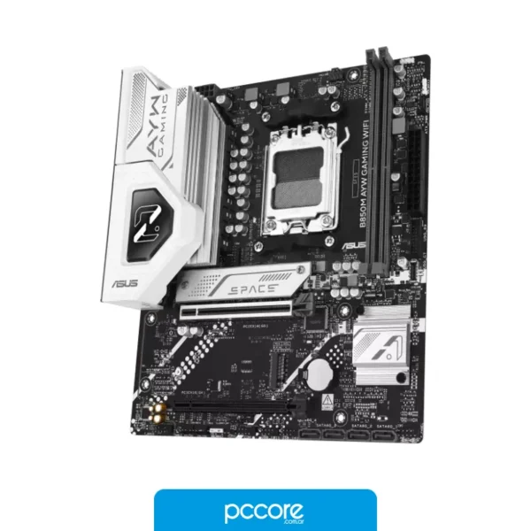 Componentes de PC Motherboard Asus B850M AYW Gaming Wifi DDR5 AM5 Box, detalle