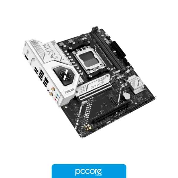 Componentes de PC Motherboard Asus B850M AYW Gaming Wifi DDR5 AM5 Box, con su embalaje