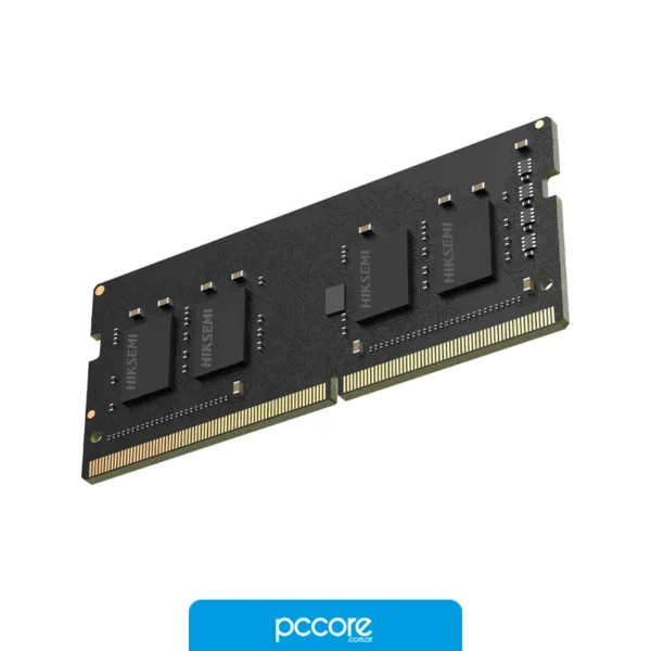 Componentes de PC Ram Sodimm DDR4 8GB Hiksemi 3200MHZ Hiker, vista lateral Componentes de PC Ram Sodimm DDR4 8GB Hiksemi 3200MHZ Hiker, vista lateral