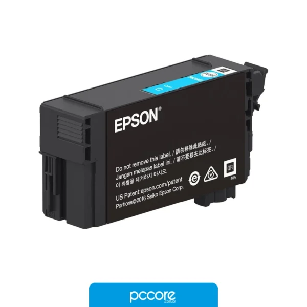 Cartucho de Tinta Plotter Epson T40W Cian