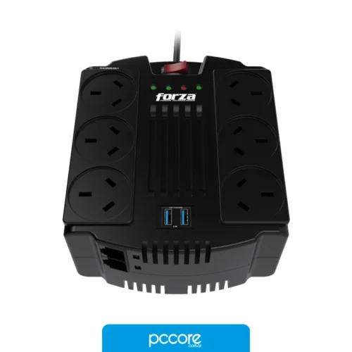 Estabilizador Forza FVR-1202A 1200VA/600W USB