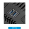 Estabilizadores UPS Estabilizador Forza FVR-1202A 1200VA/600W USB, vista lateral Estabilizadores UPS Estabilizador Forza FVR-1202A 1200VA/600W USB, vista lateral