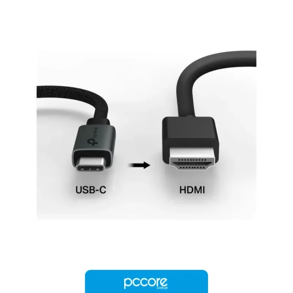 Hubs Adaptador Tp-link USB Tipo C a HDMI 4K 60Hz UA520C, vista frontal Hubs Adaptador Tp-link USB Tipo C a HDMI 4K 60Hz UA520C, vista frontal