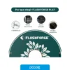 Impresoras Filamento Flashforge PLA ECOPLA Negro 1.75mm, vista frontal