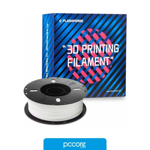 Impresoras Filamento Flashforge PLA LITE Blanco 1.75mm, vista lateral