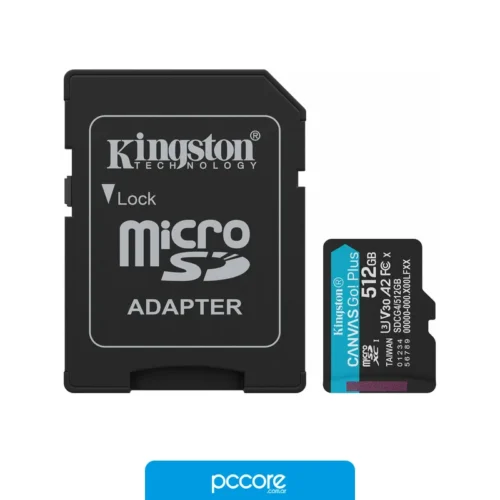 Memoria Micro SD 512GB Kingston Canvas Go Plus Gen4 SDXC Memoria Micro SD 512GB Kingston Canvas Go Plus Gen4 SDXC