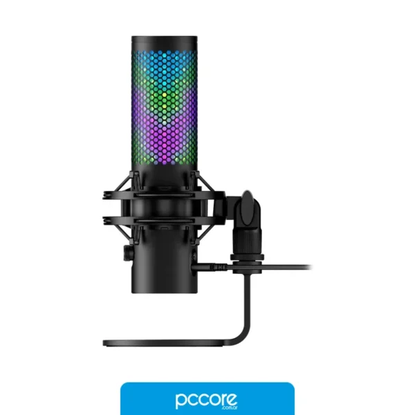 Micrófonos Mic QuadCast 2S Usb/ Rgb, vista lateral