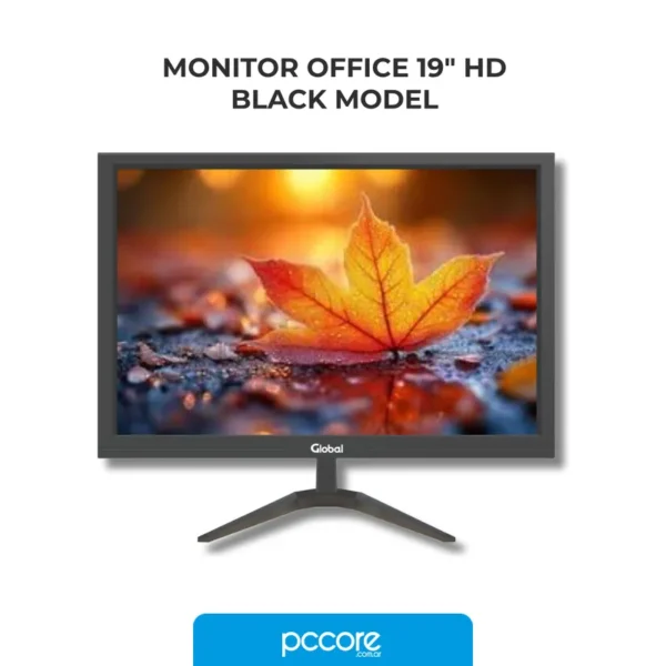 Monitores Monitor 19 Global Office 19 HD HDMI VGA Fuente externa