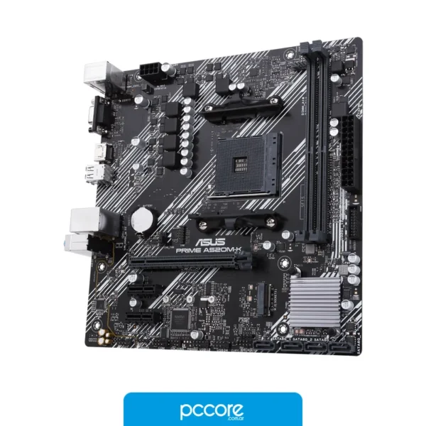 Motherboards Motherboard ASUS PRIME A520M-K AM4 DDR4, con su embalaje