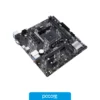 Motherboards Motherboard ASUS PRIME A520M-K AM4 DDR4, vista posterior