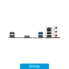 Motherboards Motherboard (1700) GIGABYTE H610M K V2 DDR5, vista lateral