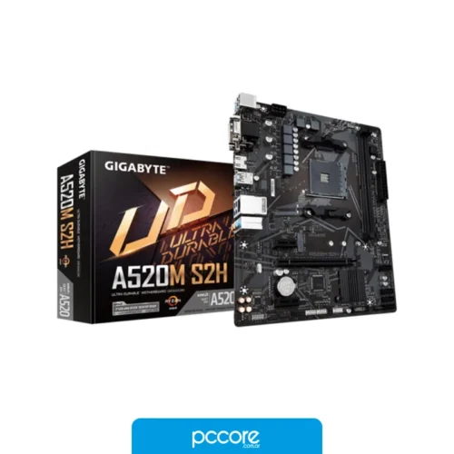 Motherboard GIGABYTE A520M S2H Ultra Durable AM4 DDR4 Motherboard GIGABYTE A520M S2H Ultra Durable AM4 DDR4