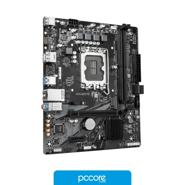 Motherboards Motherboard GIGABYTE H610M K GEN5 LGA1700 DDR5, vista lateral Motherboards Motherboard GIGABYTE H610M K GEN5 LGA1700 DDR5, vista lateral