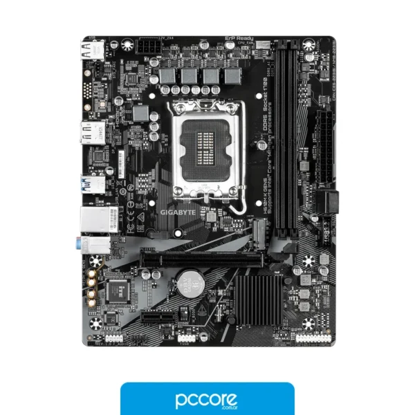 Motherboards Motherboard GIGABYTE H610M K GEN5 LGA1700 DDR5, vista frontal Motherboards Motherboard GIGABYTE H610M K GEN5 LGA1700 DDR5, vista frontal